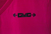 Women's Short Sleeve GWG Pink V-Neck